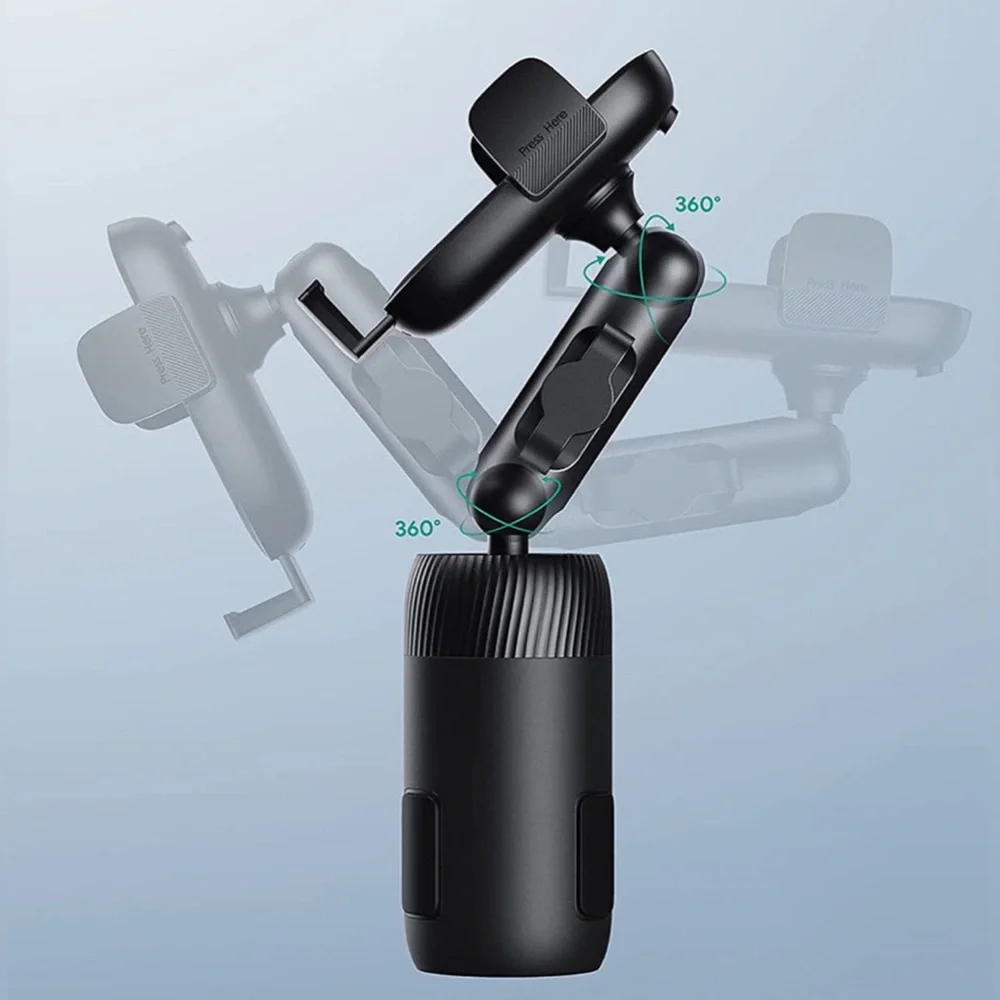 3 PCS AUKEY Car Cup Holder Phone Mount with Rotating Ball Joint